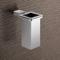 Wall Mounted Square Polished Chrome Toothbrush Holder